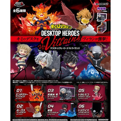 My Hero Academia DesQ Desktop Heroes VS Villains Re-Ment 3-Inch Collectible Toy